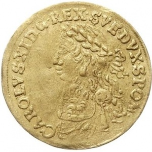 Аверс монеты Померания, 1 дукат, 1666