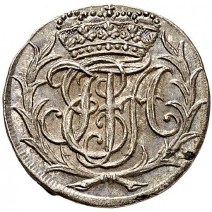 Аверс монеты Ангальт-Цербст, 6 пфеннигов, 1749
