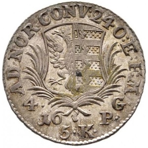 Реверс монеты Ангальт-Цербст, 16 пфеннигов, 1764