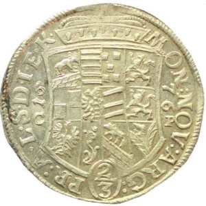Реверс монеты Ангальт-Цербст, ⅔ талера, 1676