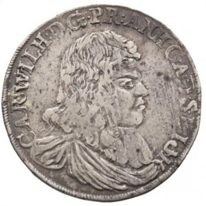 Аверс монеты Ангальт-Цербст, ⅔ талера, 1676