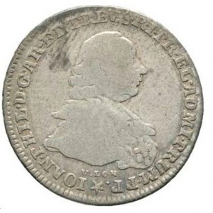 Аверс монеты Трир, 10 крейцеров, 1760-1762