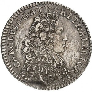 Аверс монеты Трир, ⅔ талера, 1714