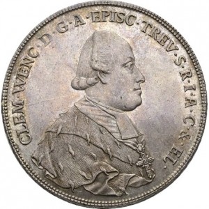 Аверс монеты Трир, 1 талер, 1773