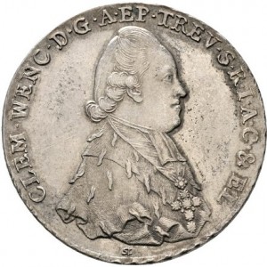 Аверс монеты Трир, 1 талер, 1773
