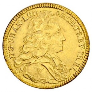 Аверс монеты Трир, 1 дукат, 1721