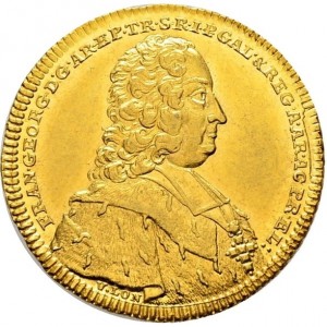 Аверс монеты Трир, 2 дуката, 1735-1752