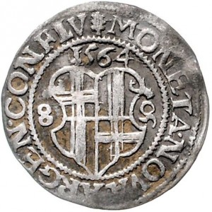 Аверс монеты Трир, 1 альбус, 1563-1564