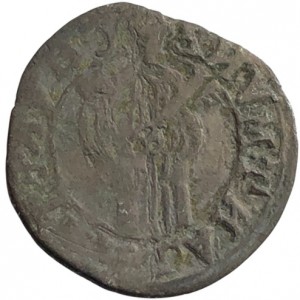 Реверс монеты Трир, 1 альбус, 1648-1649