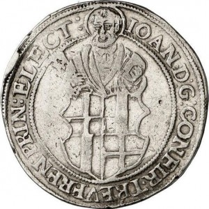 Аверс монеты Трир, 1 талер, 1556