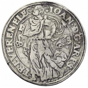 Реверс монеты Трир, 1 талер, 1590-1593