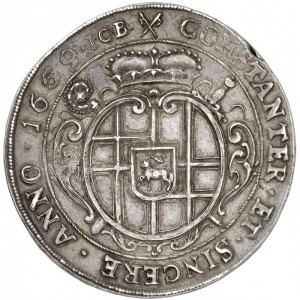 Реверс монеты Трир, 1 талер, 1659