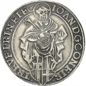 Аверс монеты Трир, 2 талера, 1556