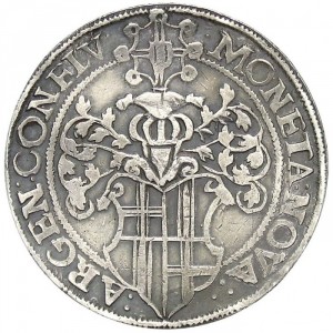 Реверс монеты Трир, 2 талера, 1556