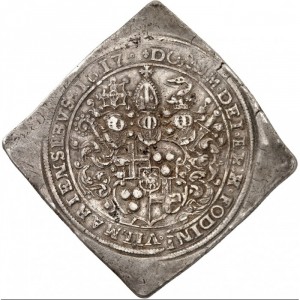 Реверс монеты Трир, 2 талера, 1617