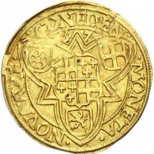 Аверс монеты Трир, 1 голдгульден, 1587