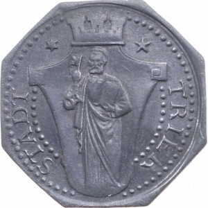 Аверс монеты Трир, 10 пфеннигов, 1917, Цинк, не магнетик