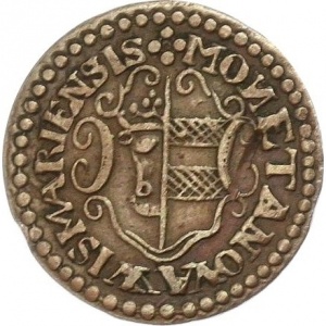 Аверс монеты Висмар, 3 пфеннига, 1840