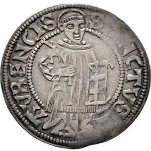 Реверс монеты Висмар, 2 шиллинга, 1523