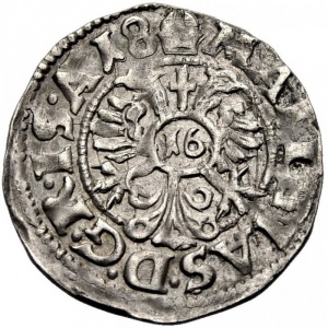 Аверс монеты Висмар, 1/16 талера, 1614-1618