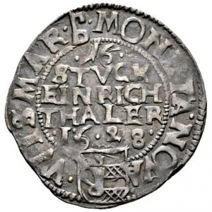 Реверс монеты Висмар, 1/16 талера, 1624-1631