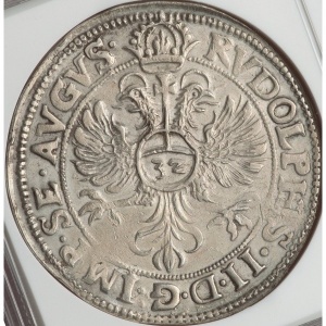 Аверс монеты Висмар, 1 талер, 1596