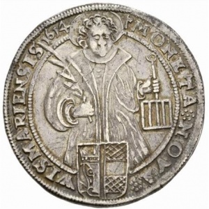 Реверс монеты Висмар, 1 талер, 1614