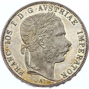 Аверс монеты Австрийская империя, 2 флорина, 1867-1872