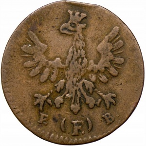 Аверс монеты Вольный город Франкфурт, 1 пфенниг, 1786-1806