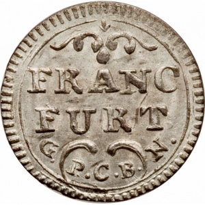 Аверс монеты Вольный город Франкфурт, 1 крейцер, 1784-1789