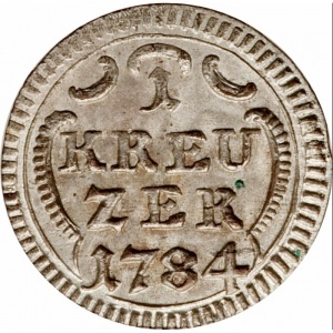 Реверс монеты Вольный город Франкфурт, 1 крейцер, 1784-1789