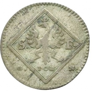 Аверс монеты Вольный город Франкфурт, 5 крейцеров, 1765