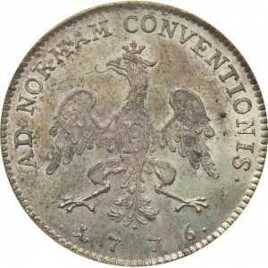 Аверс монеты Вольный город Франкфурт, 20 крейцеров, 1776