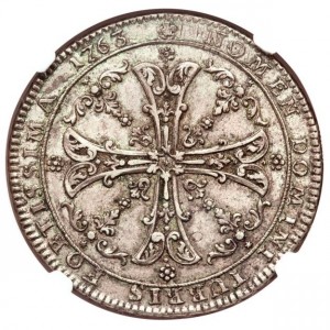 Реверс монеты Вольный город Франкфурт, 1 талер, 1762-1763