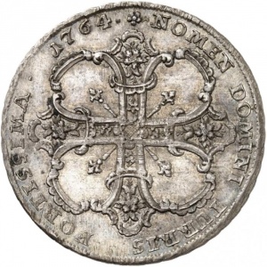 Реверс монеты Вольный город Франкфурт, 1 талер, 1764