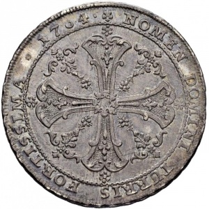 Реверс монеты Вольный город Франкфурт, 1 талер, 1764
