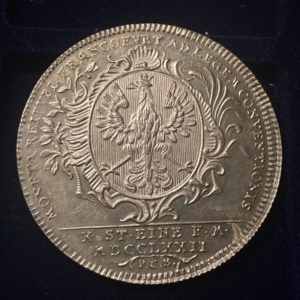 Аверс монеты Вольный город Франкфурт, 1 талер, 1772