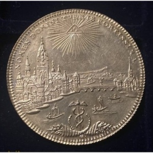 Реверс монеты Вольный город Франкфурт, 1 талер, 1772