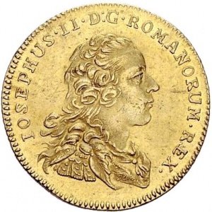 Аверс монеты Вольный город Франкфурт, 2 дуката, 1764, Коронация Иосифа II