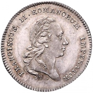 Аверс монеты Вольный город Франкфурт, 1 дукат, 1792, Коронация Франца II