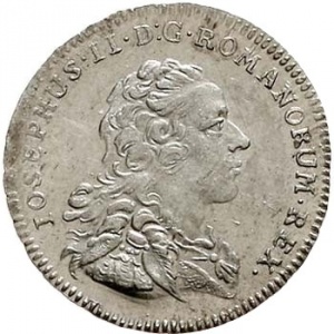 Аверс монеты Вольный город Франкфурт, 2 дуката, 1764, Коронация Иосифа II