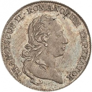 Аверс монеты Вольный город Франкфурт, 2 дуката, 1792, Коронация Франца II