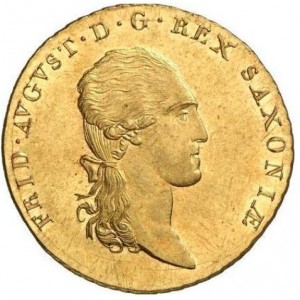 Аверс монеты Королевство Саксония, 10 талеров, 1806-1817