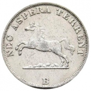 Аверс монеты Королевство Ганновер, 6 пфеннигов, 1846-1851