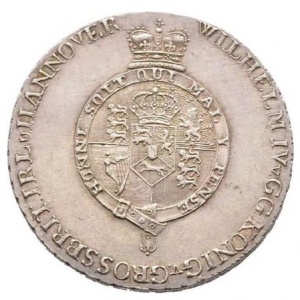 Аверс монеты Королевство Ганновер, ⅔ талера, 1832-1833