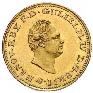 Аверс монеты Королевство Ганновер, 2½ талера, 1832-1835