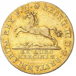 Аверс монеты Королевство Ганновер, 5 талеров, 1814-1815