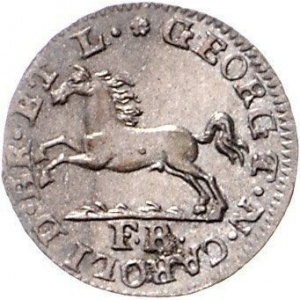 Аверс монеты Герцогство Брауншвейг, 4 пфеннига, 1820