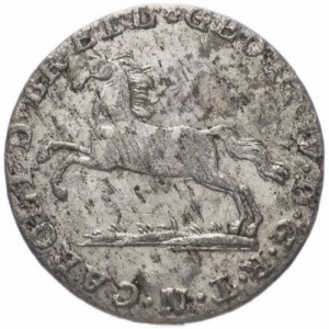 Аверс монеты Герцогство Брауншвейг, 1/24 талера, 1823
