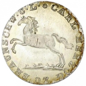 Аверс монеты Герцогство Брауншвейг, ¹⁄₁₂ талера, 1823-1826